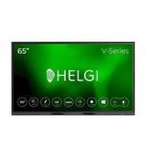 helgi monitor interattivo smart 65 lcd 16 9 video 4k uhd 60 hz 8ms 3 hdmi 3 usb hv6530 nho staffa esclusa