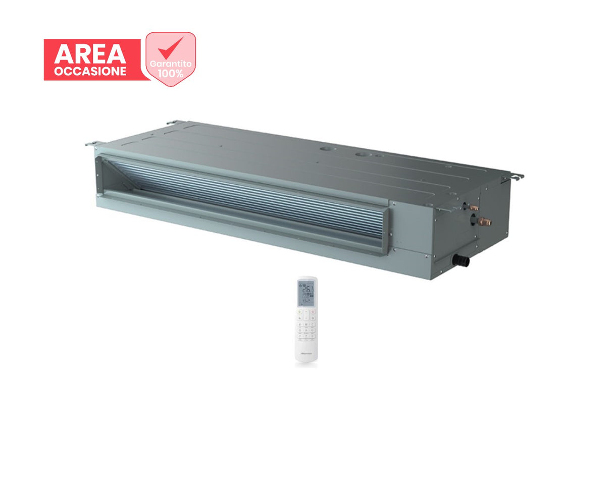 hisense area occasioni 2569 unita interna canalizzato canalizzabile hisense 12000 btu adt35ux4rbl8 r 32 wi fi optional con telecomando di serie