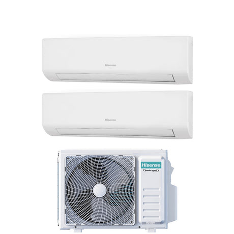 hisense climatizzatore condizionatore hisense dual split inverter serie energy ultra 99 con 2amw42u4rgc r 32 wi fi integrato 90009000