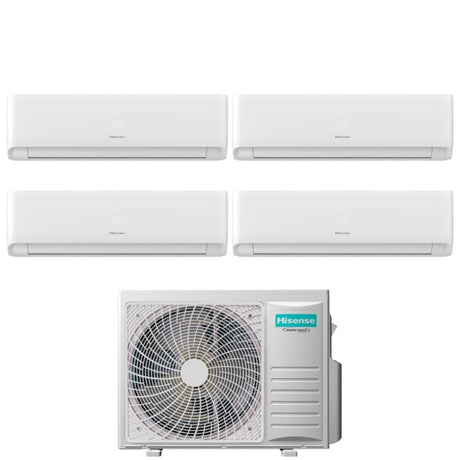 hisense climatizzatore condizionatore hisense quadri split inverter serie ecosense 9999 con 4amw81u4rjc r 32 wi fi integrato 9000900090009000