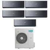 hisense condizionatore hisense penta split inverter energy pro x black 999912 con 5amw125u4rta r 32 wi fi integrato