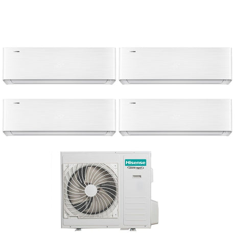 hisense condizionatore hisense quadri split energy pro x 12121218 con 5amw105u4rqc r 32 wi fi integrato