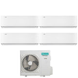 hisense condizionatore hisense quadri split energy pro x 991818 con 5amw105u4rqc r 32 wi fi integrato