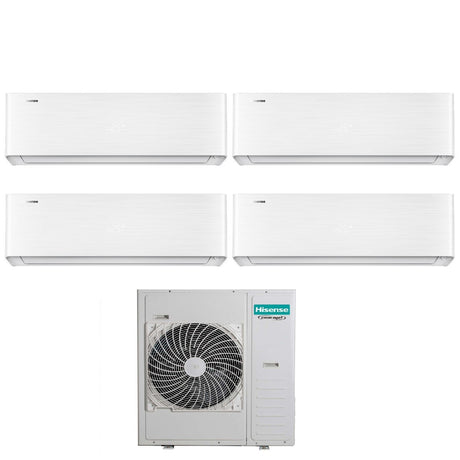 hisense condizionatore hisense quadri split energy pro x 991818 con 5amw125u4rta r 32 wi fi integrato