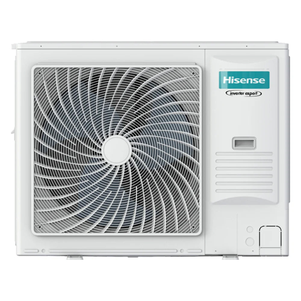 hisense unita esterna hisense inverter serie turbo auw105u4rw8 monofase classe aa