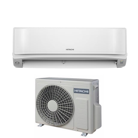 hitachi climatizzatore condizionatore hitachi inverter serie airhome 600 12000 btu rak vj35rhae rac vj35whae r 32 wi fi integrato