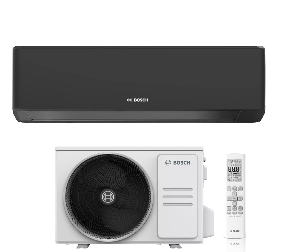 junkers bosch condizionatore bosch climate 7000i black 15000 btu cl7000i set 41 eb r 32 wi fi integrato