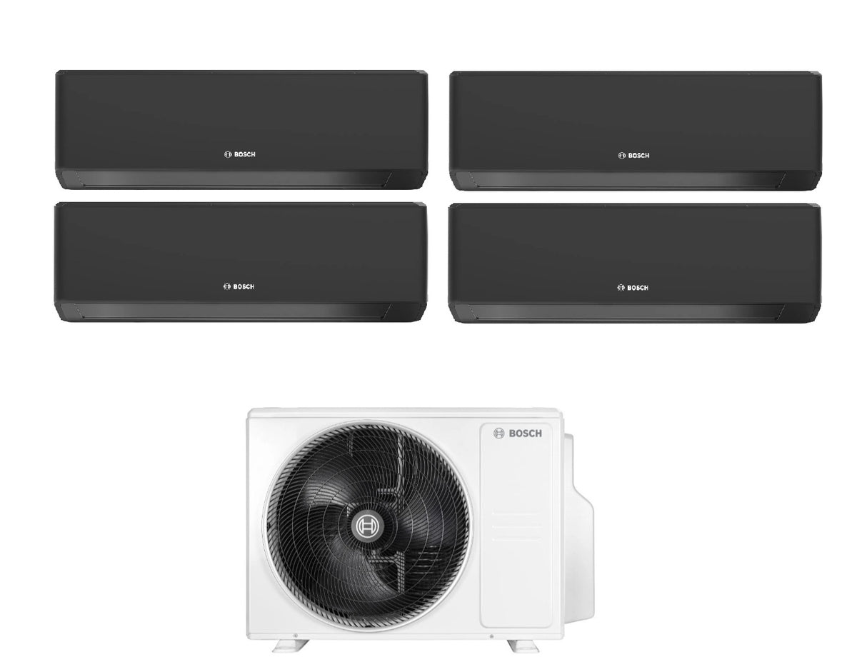 junkers bosch condizionatore quadri split bosch climate 7000i black 77915 con 5000m 1054 e r 32 wi fi integrato