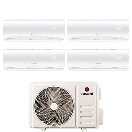 kosami condizionatore quadri split kosami paros white 9121218 con 42 5 r 32 wi fi integrato