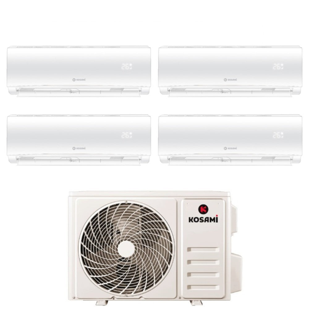 kosami condizionatore quadri split kosami paros white 991212 con 32 4 r 32 wi fi integrato