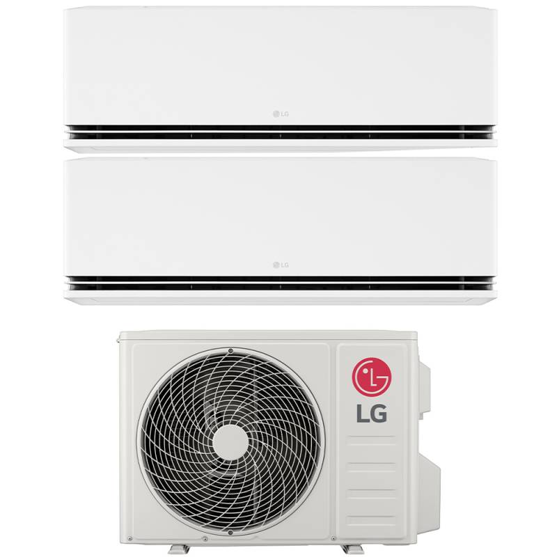 lg climatizzatore condizionatore lg dual split inverter serie dualcool premium 99 con mu2r15 r 32 wi fi integrato 90009000