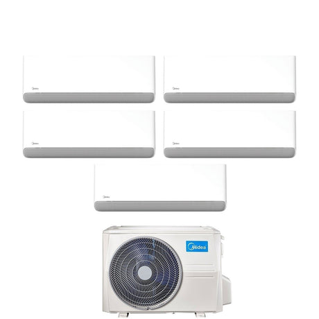 midea condizionatore penta split midea breezeless e 99121212 con m5oe 42hfn8 q r 32 wi fi integrato