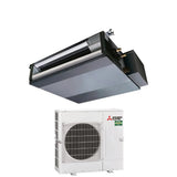 mitsubishi electric climatizzatore condizionatore mitsubishi electric canalizzato canalizzabile power inverter 24000 btu sez m71da puz zm71vha r 32 wi fi optional