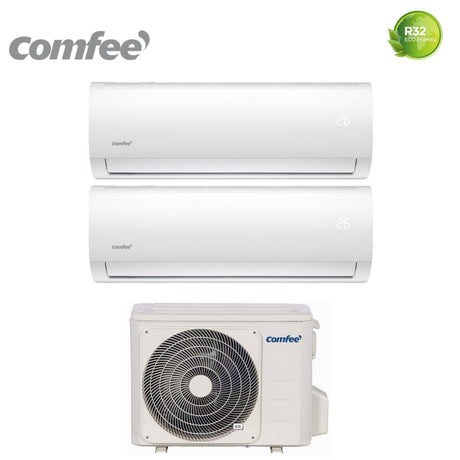 offerta climatizzatore condizionatore comfee dual split inverter serie cf 9_9 con 2f 18k r 32 9000_9000