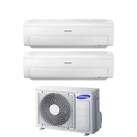 offerta climatizzatore condizionatore samsung dual split inverter serie ar5500m 7_7 con aj050fcj2eh eu r 410 wi fi integrato 7000_7000