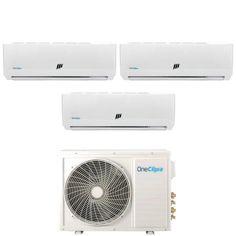 oneclima climatizzatore condizionatore oneclima trial split inverter serie pro 9912 con mlt27x3y24 r 32 wi fi optional 9000900012000