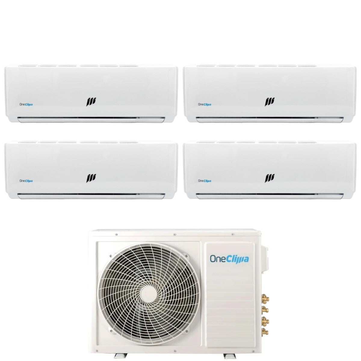 oneclima condizionatore quadri split oneclima pro 991218 con mlt42x5y24 r 32 wi fi optional