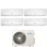 oneclima condizionatore quadri split oneclima ultra 991212 con mlt32x4y24 r 32 wi fi integrato pannello telato