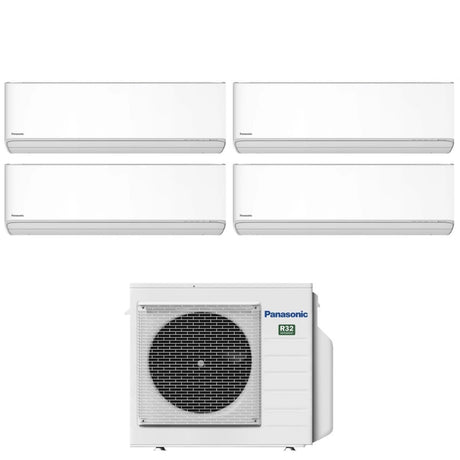 panasonic climatizzatore condizionatore panasonic quadri split inverter serie etherea white 7779 con cu 4z68tbe r 32 wi fi integrato colore bianco 7000700070009000