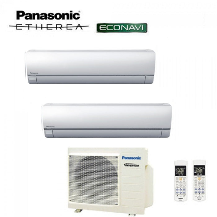 panasonic dual split inverter etherea white 9000_9000 con cu 2e15sbe