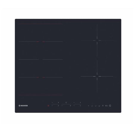piano cottura ad induzione candy hoover hies644dc 4 zone l59xp52 vetroceramica nero