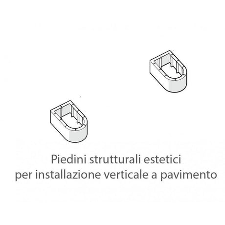 piedini di appoggio aermec zx6 per ventilconvettori fcxa
