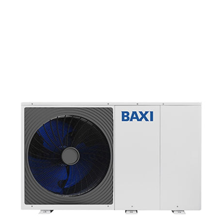 pompa di calore aria acqua monoblocco inverter baxi auriga 12t a r 32 trifase a7794578 con pannello di comando remoto incluso novita