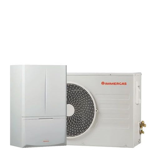 pompa di calore ibrida reversibile solo riscaldamento immergas magis combo 6 plus v2 r 32 monofase con comando incluso 3.030617