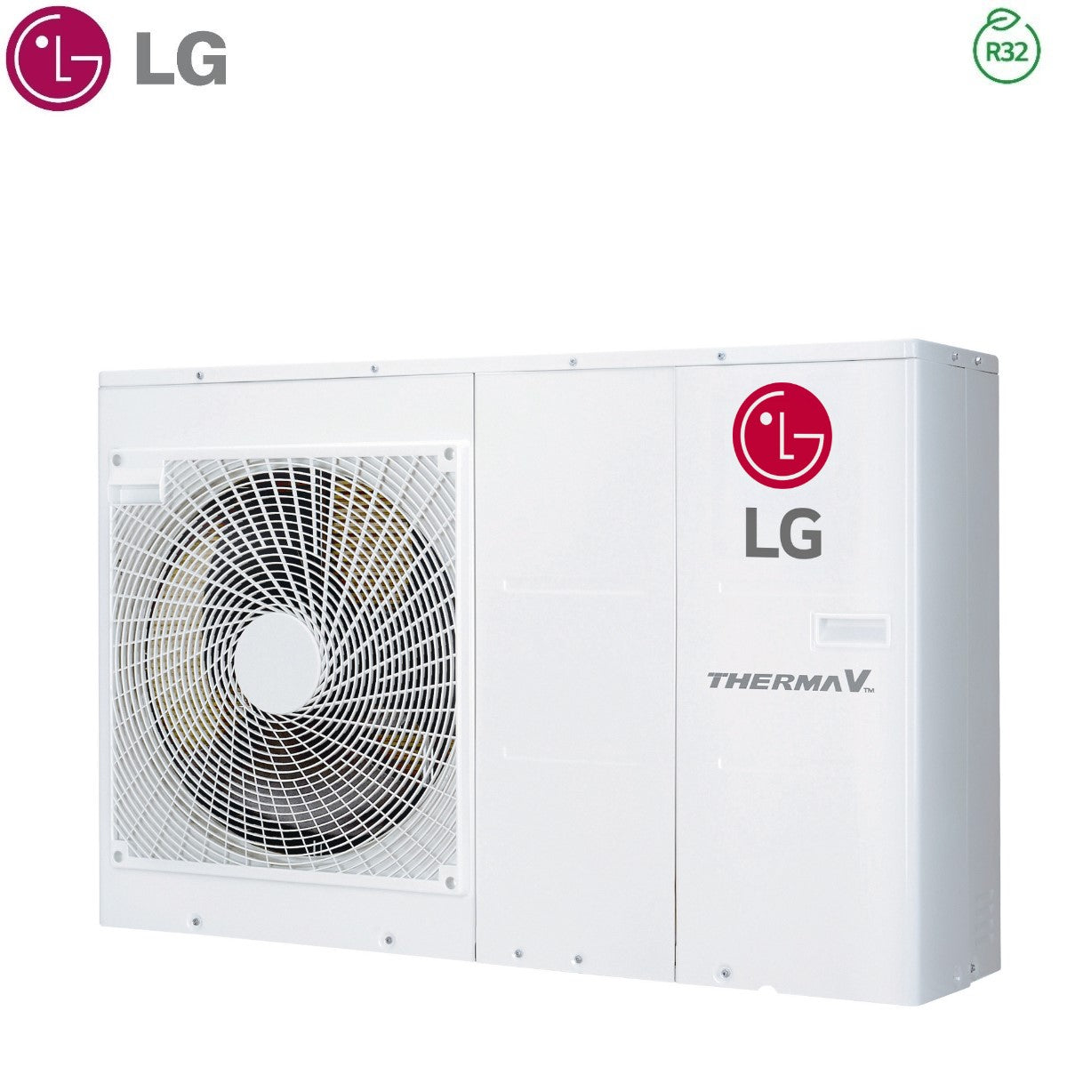 pompa di calore mini chiller inverter lg therma v monoblocco 5 5 kw hm051mr.u44 monofase r 32