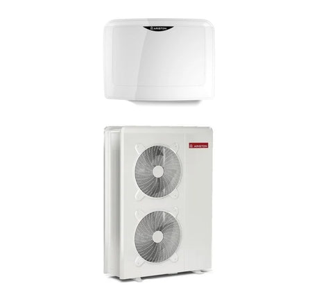 pompa di calore monoblocco aria acqua inverter ariston nimbus pocket m net 120t r 32 trifase 3301875 classe a___ a__