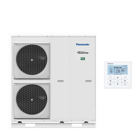 pompa di calore monoblocco panasonic aquarea t cap 9 kw wh mxc09j3e5 r 32 wi fi optional a__ a__ con comando incluso