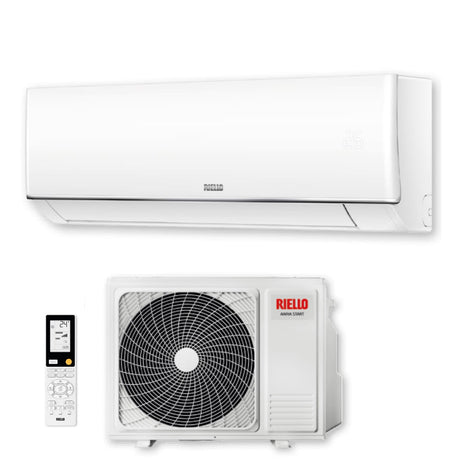 riello climatizzatore condizionatore riello inverter serie aaria start n 24000 btu amw 70 st n r 32 wi fi optional 20211074