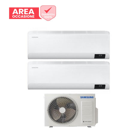 samsung area occasioni climatizzatore condizionatore dual split inverter samsung serie cebu 900012000 btu con aj040txj2kgeu a wi fi 912