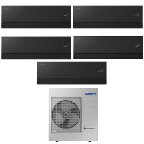 samsung condizionatore penta split samsung windfree premiere black 99999 con aj100txj5kg r 32 wi fi integrato
