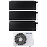 samsung condizionatore samsung trial split inverter serie windfree black 121212 con aj068txj3kg r 32 wi fi integrato 120001200012000