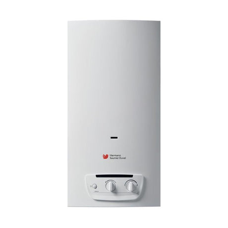 scaldabagno a gas camera aperta hermann saunier duval opalia c 11 low nox 11 1 lix h accensione elettronica metano novita 7467