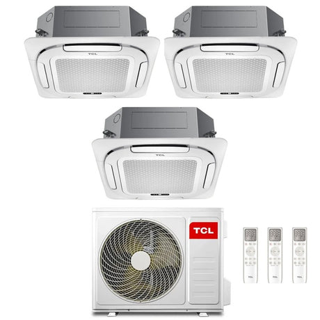 tcl condizionatore a cassetta 4 vie tcl compact trial split 91212 con mt3240 r 32 wi fi optional