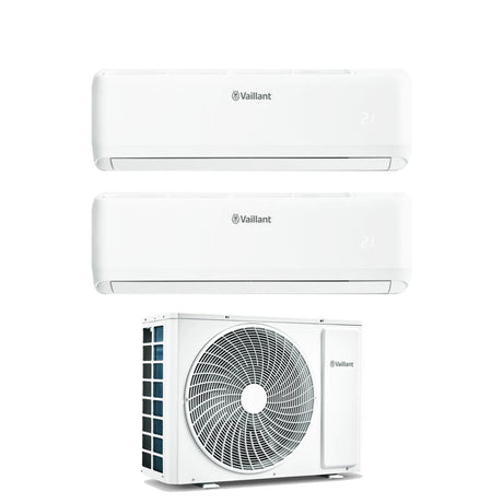 vaillant climatizzatore condizionatore vaillant dual split inverter serie climavair pro 77 con vam1 040a2no r 32 wi fi integrato 70007000
