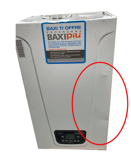 area occasioni caldaia baxi duo tec compact e 24 kw a condensazione low nox completa di kit scarico fumi coassiale metano o gpl   novita duo tec ao968