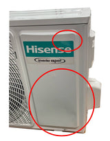 area occasioni climatizzatore condizionatore hisense inverter serie energy 12000 btu tq35xe0bg r 32 wi fi integrato classe a+++ a++ ao1015