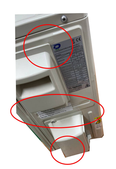 area occasioni climatizzatore condizionatore inverter diloc serie impact 12000 btu d.impact12 a__ wi fi integrato ao974