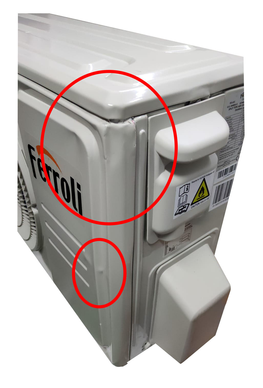 area occasioni climatizzatore condizionatore inverter ferroli ambra s 9000 btu r 32 wi fi integrato novita 33486