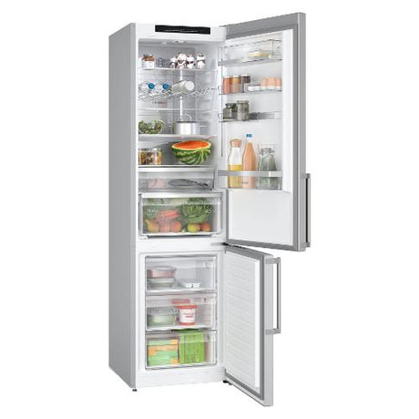 bosch frigorifero combinato bosch serie 6 kgn39aiat 363 litri classe a 60 cm acciaio anti impronta ean 4242005325443