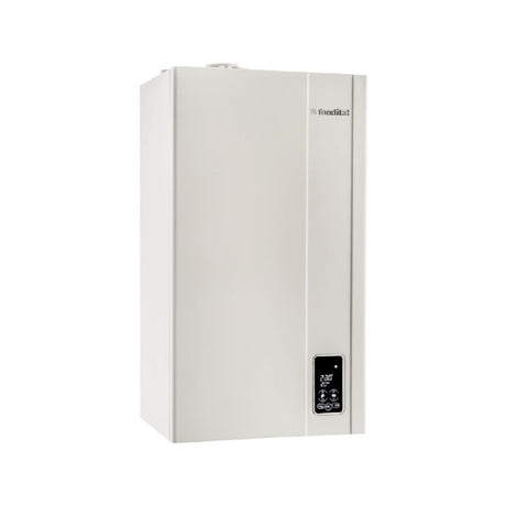 caldaia a gas fondital formentera kc 28 a condensazione metano completa di kit per scarico fumi new erp