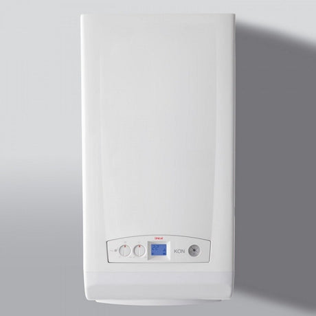 caldaia a gas unical kon m c28 kw a condensazione metano completa di kit scarico fumi new erp
