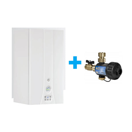 caldaia savio inoxdens he 25s a condensazione completa di kit scarico fumi gpl defangatore rbm in omaggio
