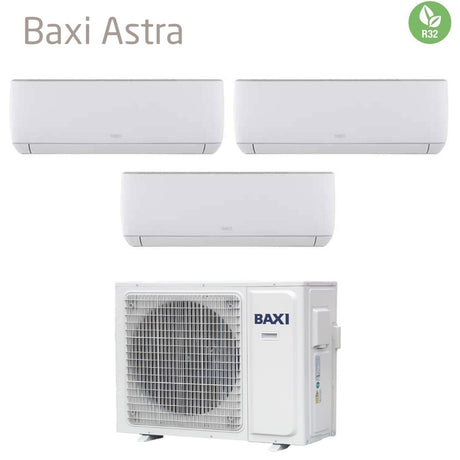 climatizzatore condizionatore baxi trial split inverter serie astra 9_9_12 con lsgt60 3m r 32 wi fi optional 9000_9000_12000 novita