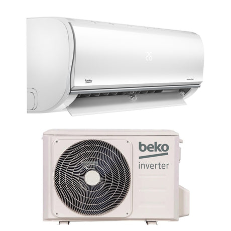 climatizzatore condizionatore beko inverter 12000 btu brhpr120 brhpr121 r 32 wi fi optional classe a__ a_