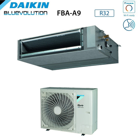 climatizzatore condizionatore daikin bluevolution canalizzato canalizzabile media prevalenza 42000 btu fba125a _ rzag125ny1 trifase r 32 wi fi optional classe a__ a_