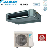 climatizzatore condizionatore daikin bluevolution canalizzato media prevalenza 18000 btu fba50a monofase r 32 wi fi optional garanzia italiana